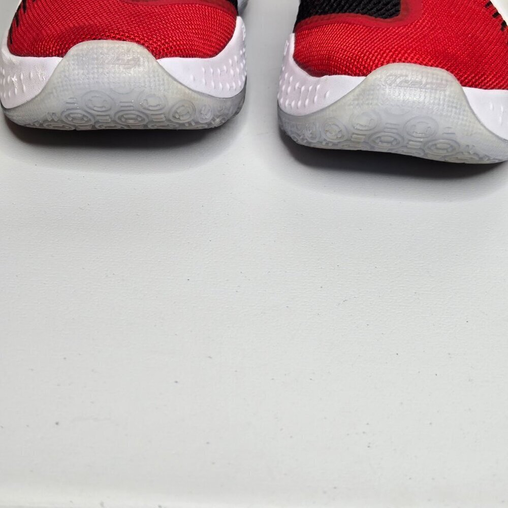 Nike Air PG 4 Red Black White Gold Swoosh Zip Front Mens Sz 14 - CQ7339-991 - Picture 6 of 10